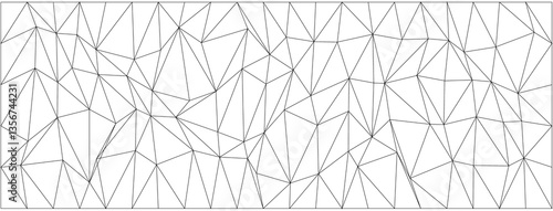 Abstract geometric pattern with irregular polygonal shapes for modern design and artistic backgrounds.