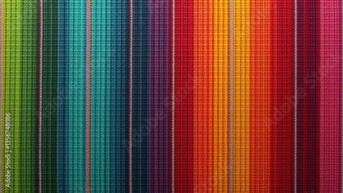 Blanket stripes seamless pattern. Background for Cinco de Mayo party decor or ethnic mexican fabric pattern with colorful stripes. Serape design