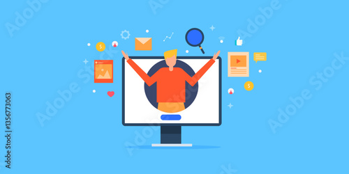 Digital marketing expert using content marketing, SEO, PPC and social media strategy for online business growth.