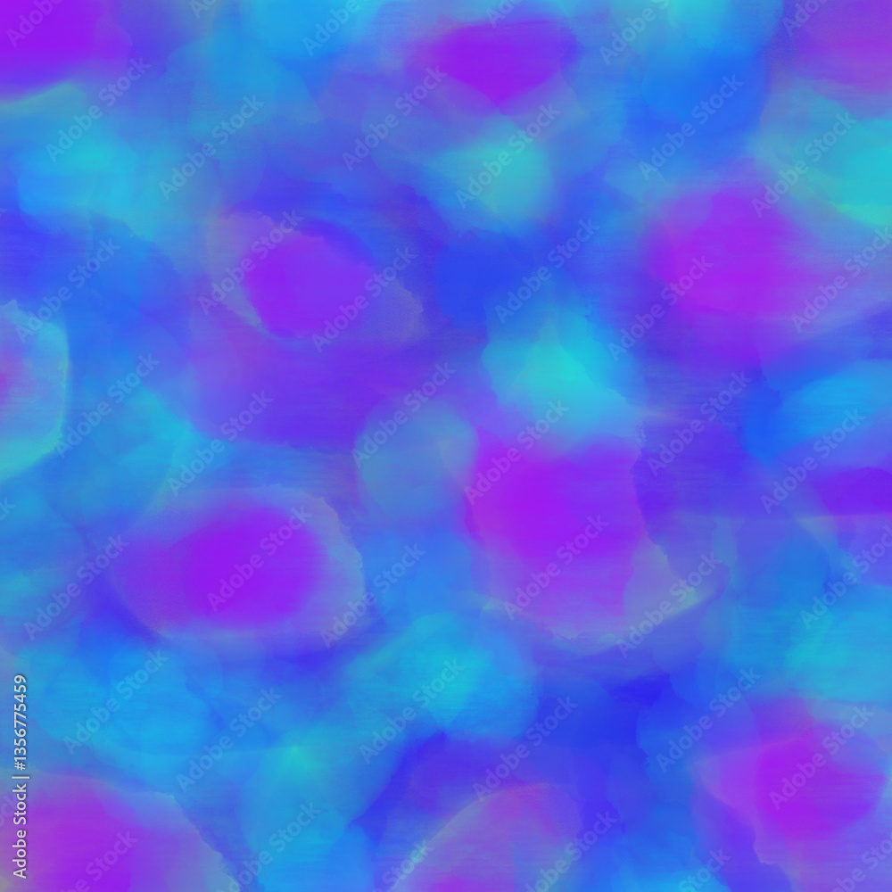 Illustration, background in the form of blue strokes and spots of pastel on paper Illustration, background in the form of blue strokes and spots of pastel on paper