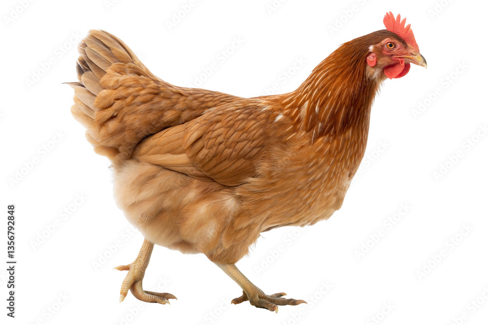 Fototapeta premium chicken isolated on white