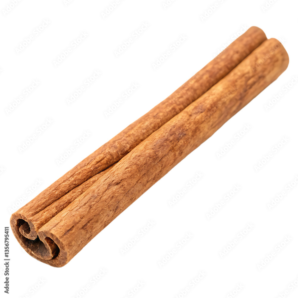 Isolated cinnamon stick on transparent background png Isolated cinnamon stick on transparent background png