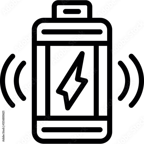 Induction Charger Icon