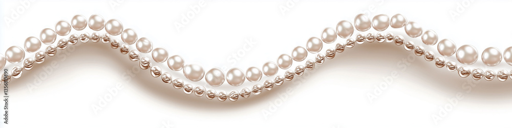 Obraz premium パールのネックレス