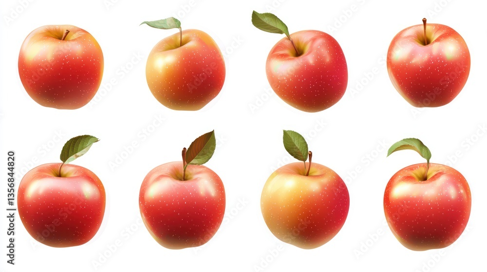 Delicious Colorful Apples Collection Delicious Colorful Apples Collection