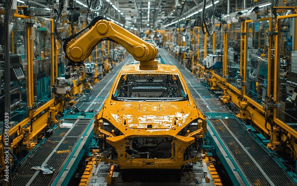Automated Car Assembly Line (2) Automated Car Assembly Line (2)