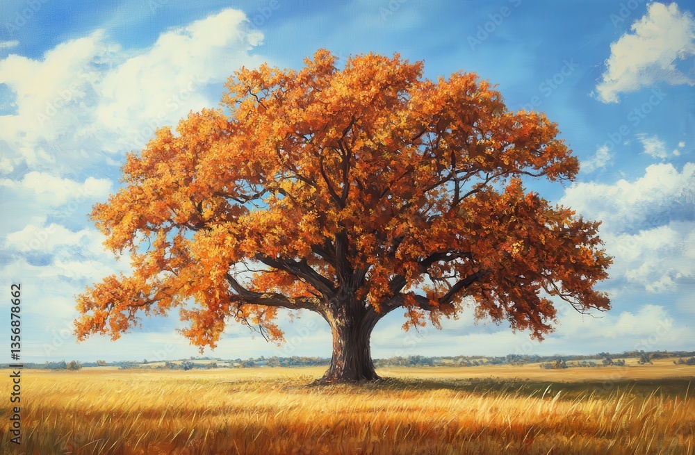 Fototapeta premium tree in autumn