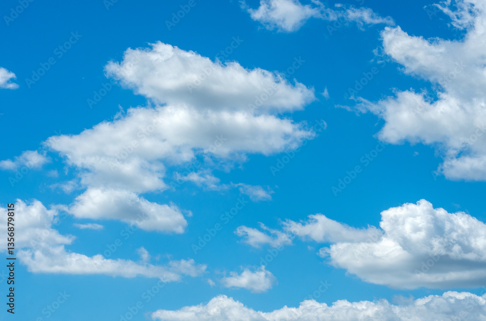 White clouds in blue sky. White clouds in blue sky.