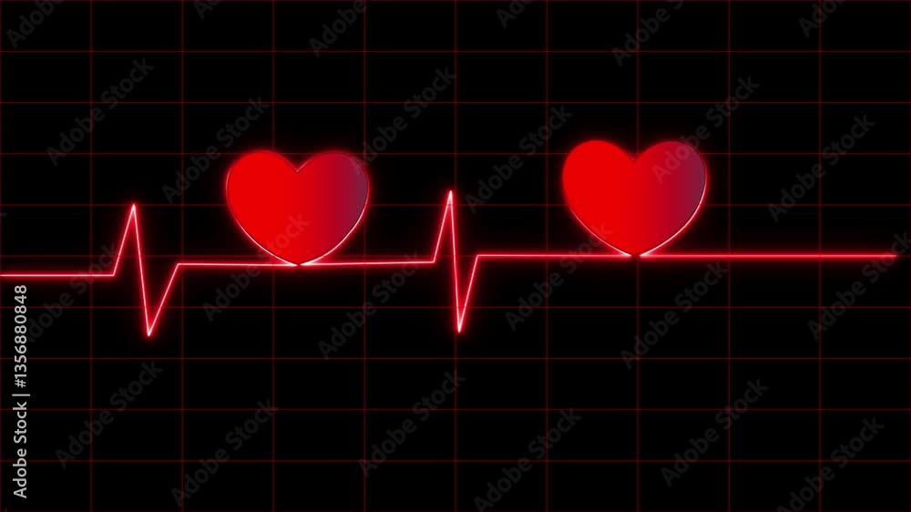 Heart beat icon Heart beat icon