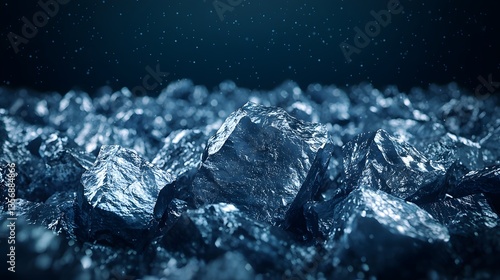 Bunch of foil displayed against a neutral background representing niobium resources for educational purposes