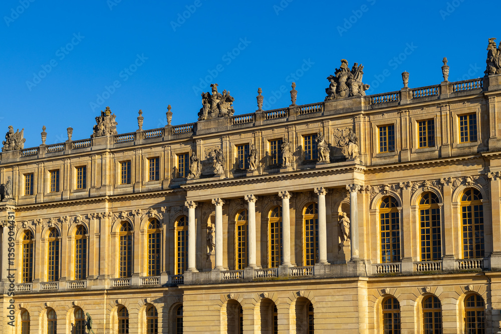 Obraz premium facade of the Palace of Versailles