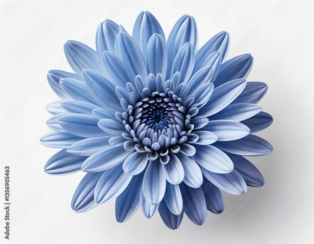 Obraz premium Blue Gerbera Daisy Flower