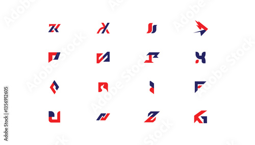 Random Logo Set Two Colors