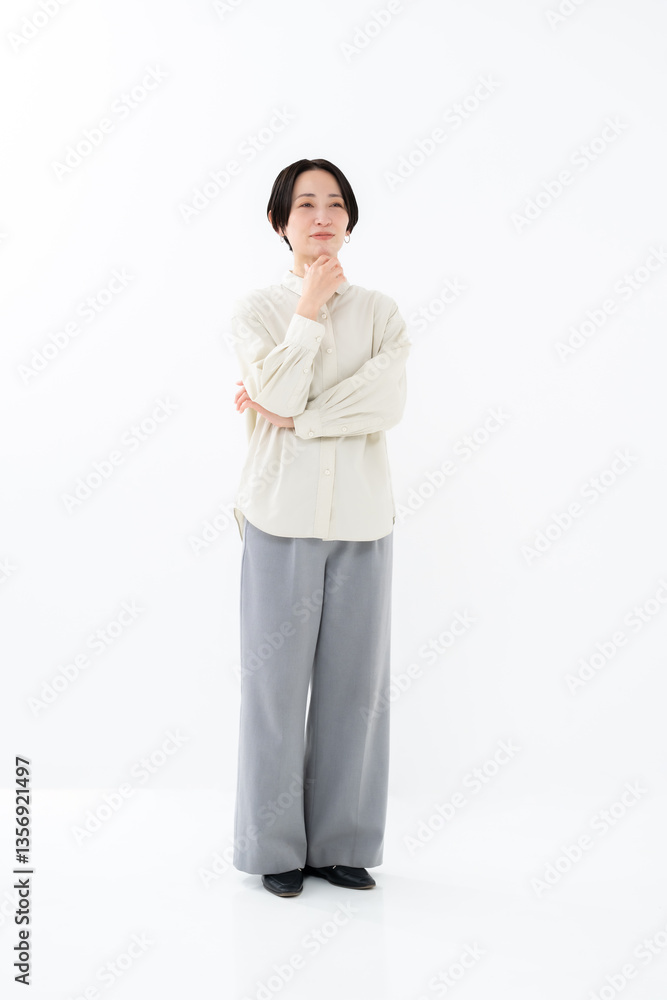 女性 ポートレート 全身 女性 ポートレート 全身