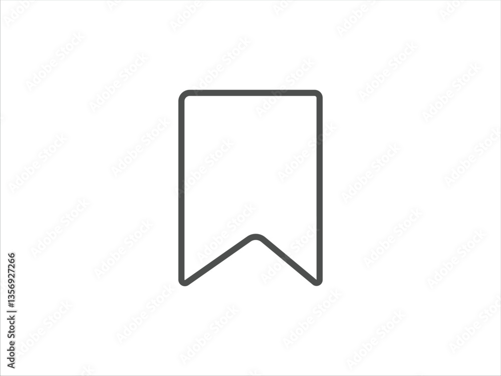 Web bookmark symbol victor icon Web bookmark symbol victor icon