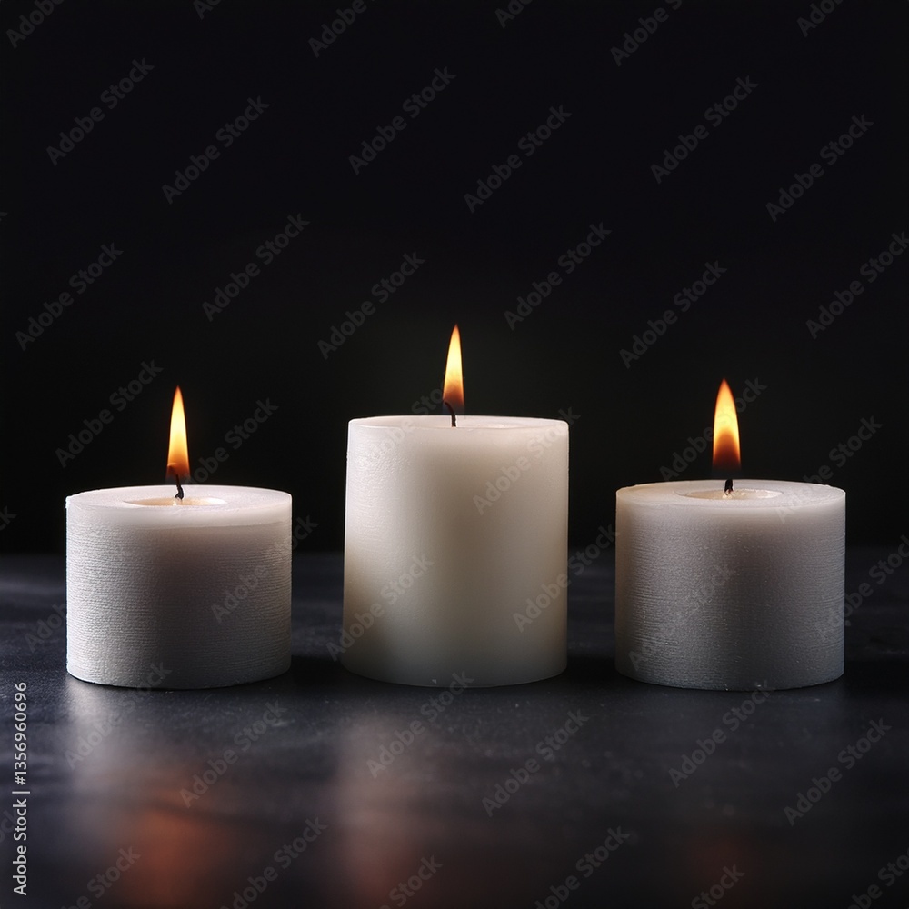 creative beautiful candles background, copy space for for use in meditation; and peace of mind concept creative beautiful candles background, copy space for for use in meditation; and peace of mind concept