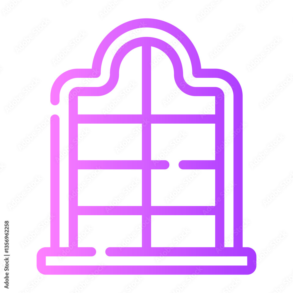 window gradient icon window gradient icon