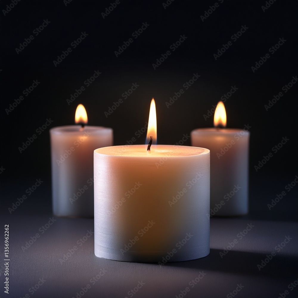 creative beautiful candles background, copy space for for use in meditation; and peace of mind concept creative beautiful candles background, copy space for for use in meditation; and peace of mind concept