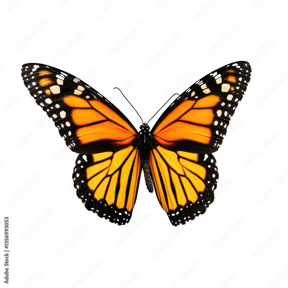 Fototapeta premium butterfly on transparent background
