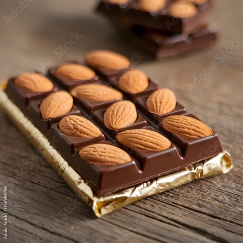 chocolate with nuts.
