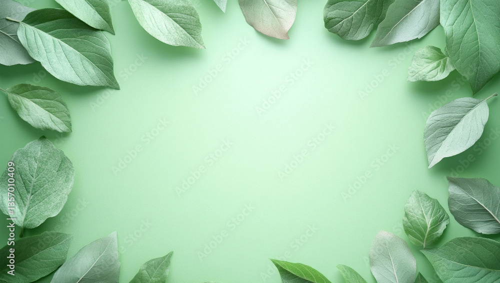 Fototapeta premium Soft pastel environmental background with copy space