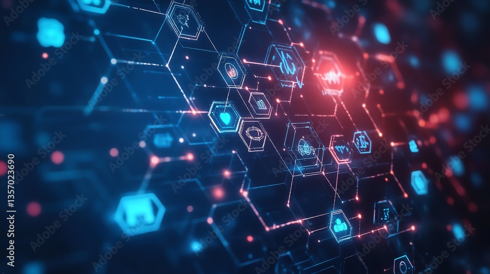 Digital network, data, technology, innovation Digital network, data, technology, innovation