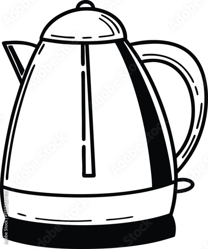 kettle isolated on white background