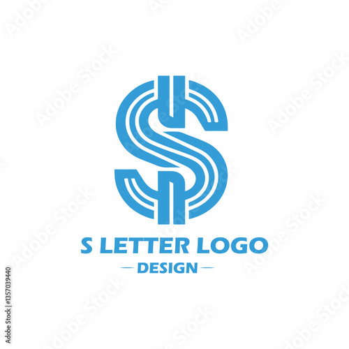 Free Download S latter logo design and company template  - GFXLoad
