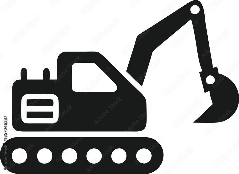 bulldozer excavator isolated on white bulldozer excavator isolated on white