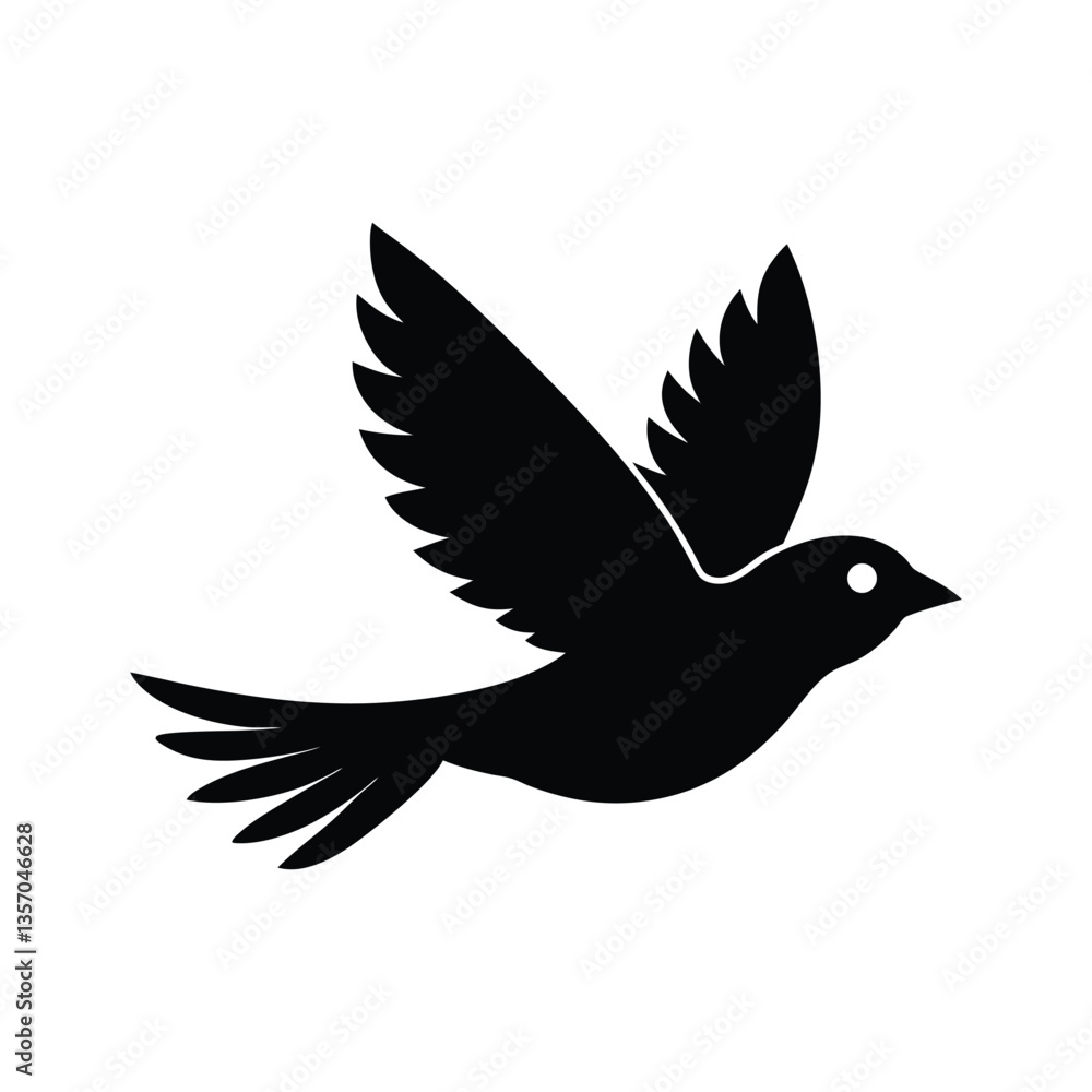 Obraz premium dove of peace flying in sky 