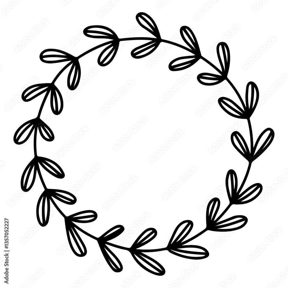 Floral flowers frame vector Floral flowers frame vector