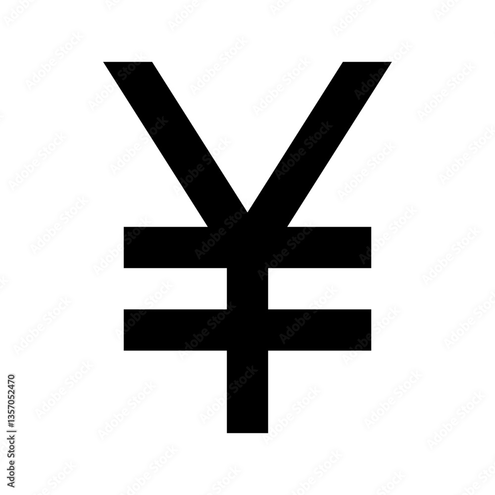 Obraz premium Yen Currency Icon