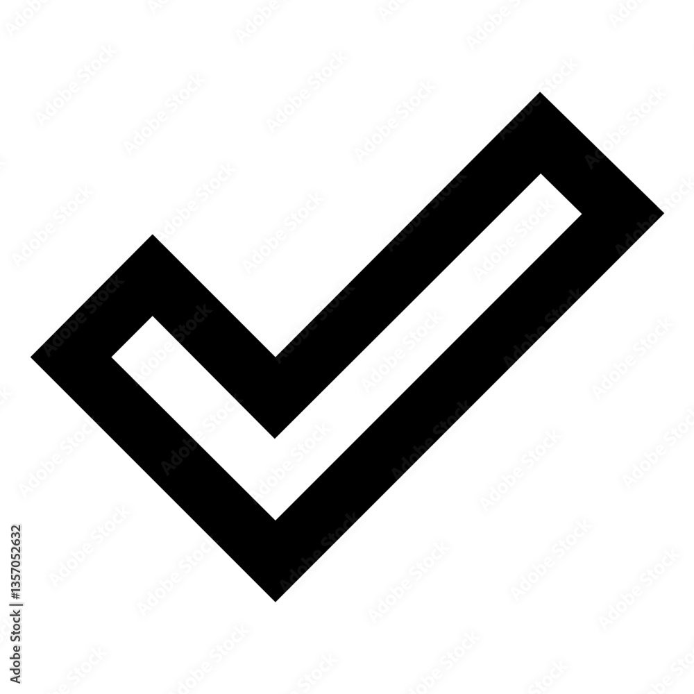 Done Outline Icon Done Outline Icon