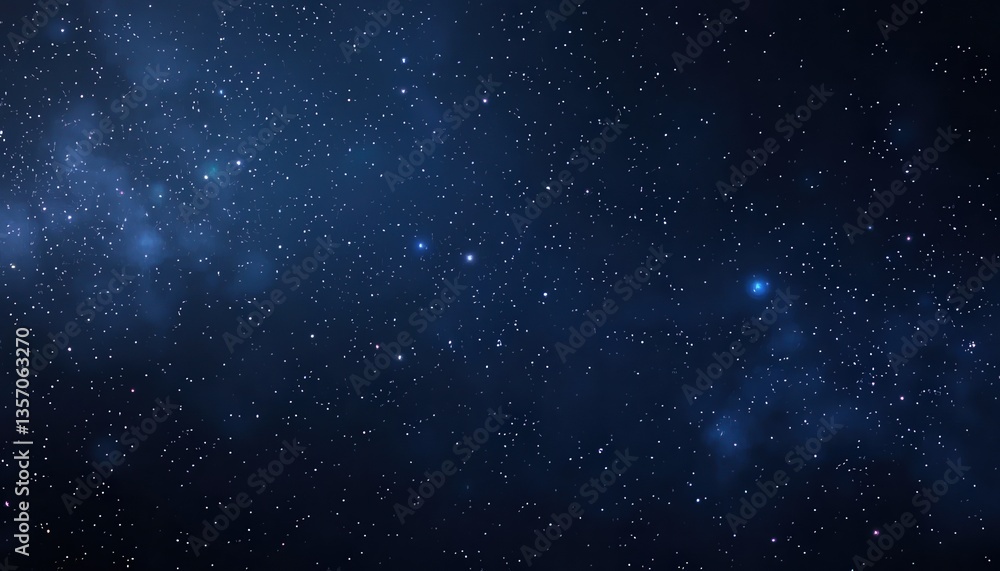 Fototapeta premium Exploring the vastness of the cosmos night sky starry scene outer space digital art cosmic environment celestial viewpoint universe concept