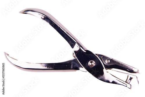 Hole Puncher Isolated, Metal Paper Puncher 