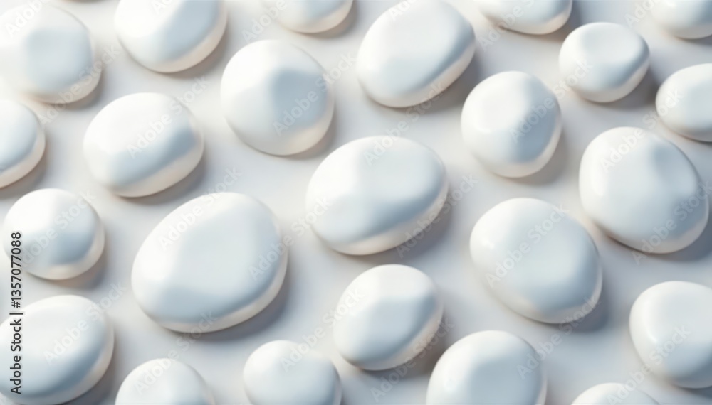 Clean white pebbles, smooth texture, bright background, light, white stones background, coastal Clean white pebbles, smooth texture, bright background, light, white stones background, coastal