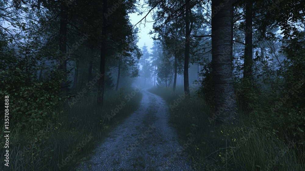 Naklejka premium The city at night with its highway and urban lightscape forming a metropolis