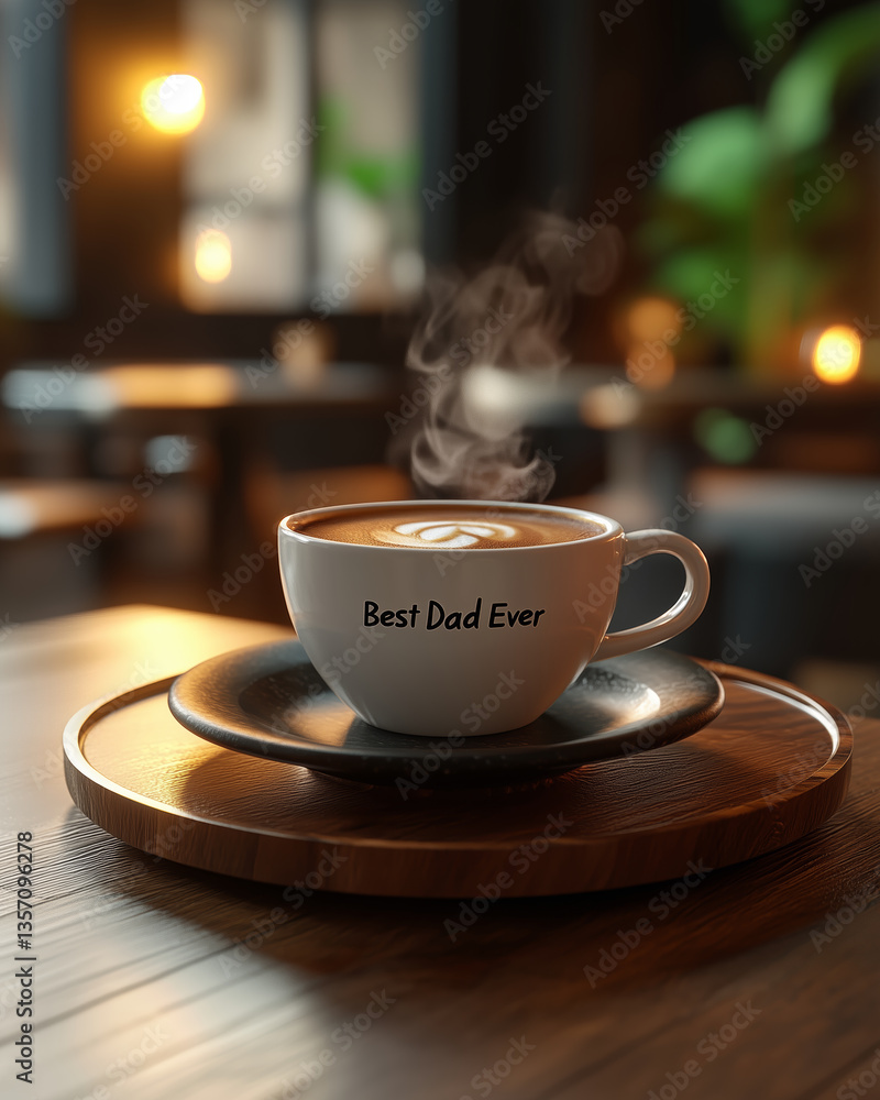 Cozy Coffee Cup for Father's Day Celebration Cozy Coffee Cup for Father's Day Celebration