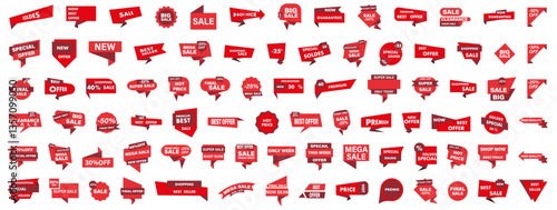 Promotion sale poster banner collection. Sale, discount, best price, special offer