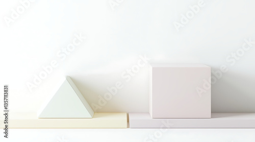 Wallpaper Mural 3D Minimalist Cube and Pyramid

 Torontodigital.ca