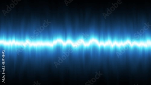 Glowing abstract digital energy blue aura lights shimmering with dynamic and radiant neon waves. Shiny subtle blue aurora lights with energy glow flowing smoothly in black background 4K.