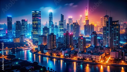 Wallpaper Mural Dark Cityscape Night Low Light Wallpaper - Free Download Torontodigital.ca