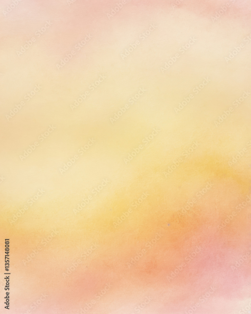 Obraz premium Soft abstract background with pastel tones of pink and yellow, perfect for soothing visuals and artistic designs.