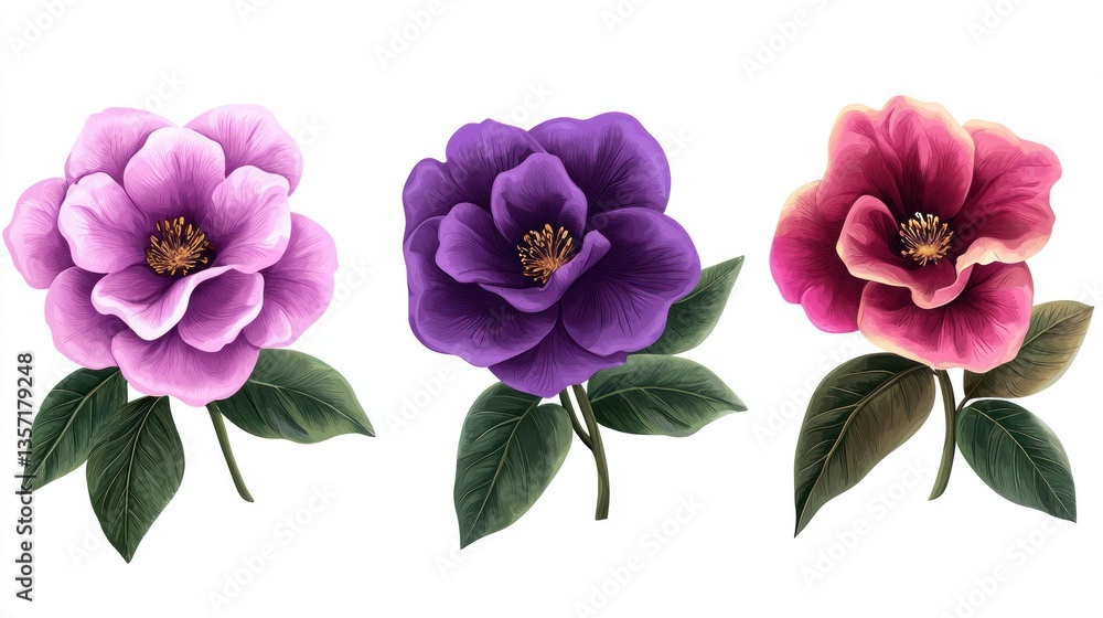 Fototapeta premium Colorful Garden Blooms