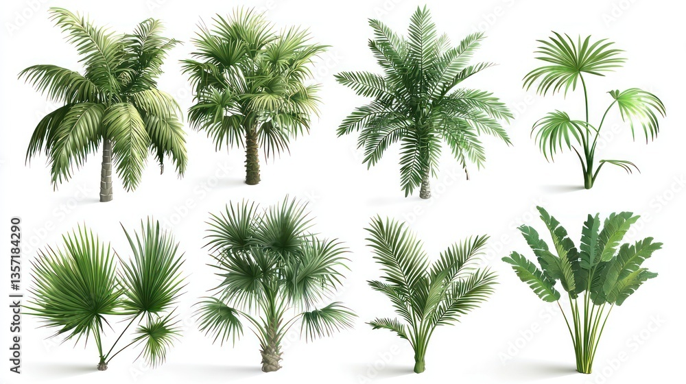 Graceful Palm Trees Graceful Palm Trees