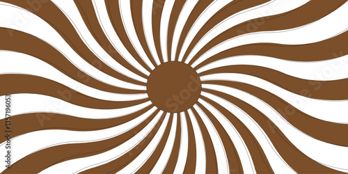 Abstract background with rays retro starburst  Dynamicblack  and White Spiral Design Bold Swirl Pattern Modern seamless retro vintage burst sunrise sunbeam element l striped illustration 