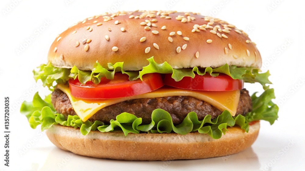 Hamburger on white
Hamburger on white