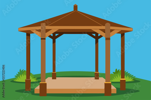 gazebo in the park
