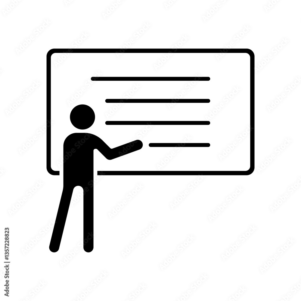 Icon a presentation, isolated against a clean background. Icon a presentation, isolated against a clean background.