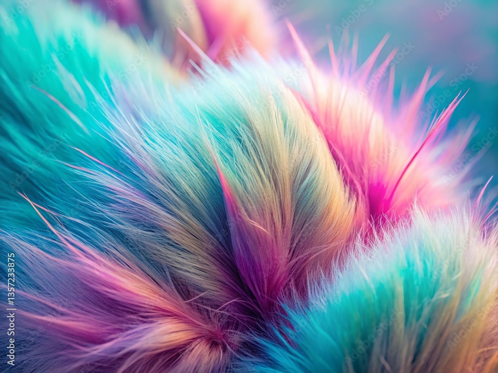Macro Photography of Satin Mini Rabbit Fur, Soft, Fluffy, Close-up Detail Macro Photography of Satin Mini Rabbit Fur, Soft, Fluffy, Close-up Detail